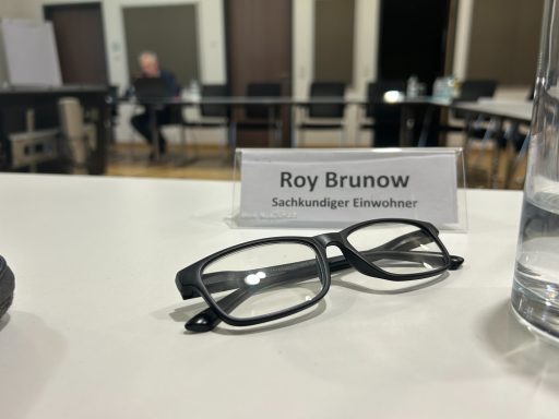 Roy Brunow Sachkundiger im SBKS Ausschuss